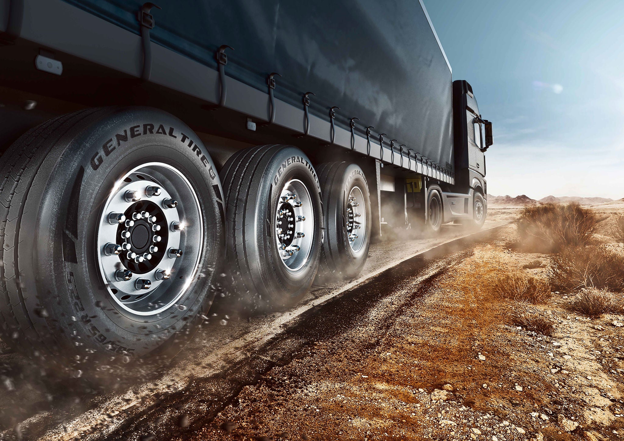 Truck Keyvisual General Tire car